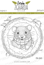 Lesia Zgharda Lesia Zgharda Mouse in the Hollowed Tree  FA243