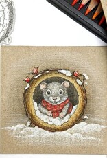 Lesia Zgharda Lesia Zgharda Mouse in the Hollowed Tree  FA243
