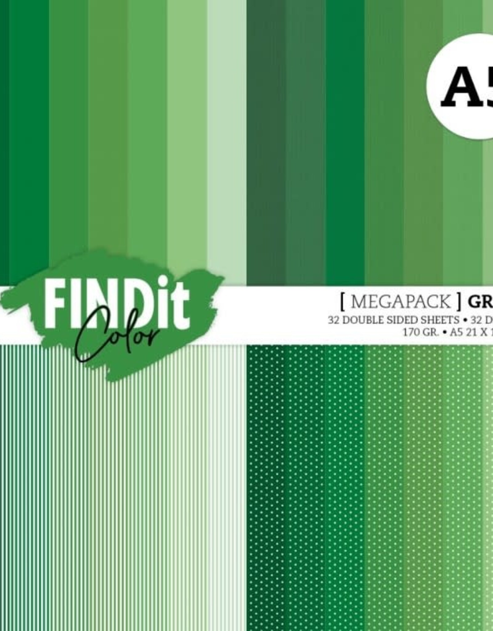 Findit Findit Color - Megapack - Christmas Green - A5