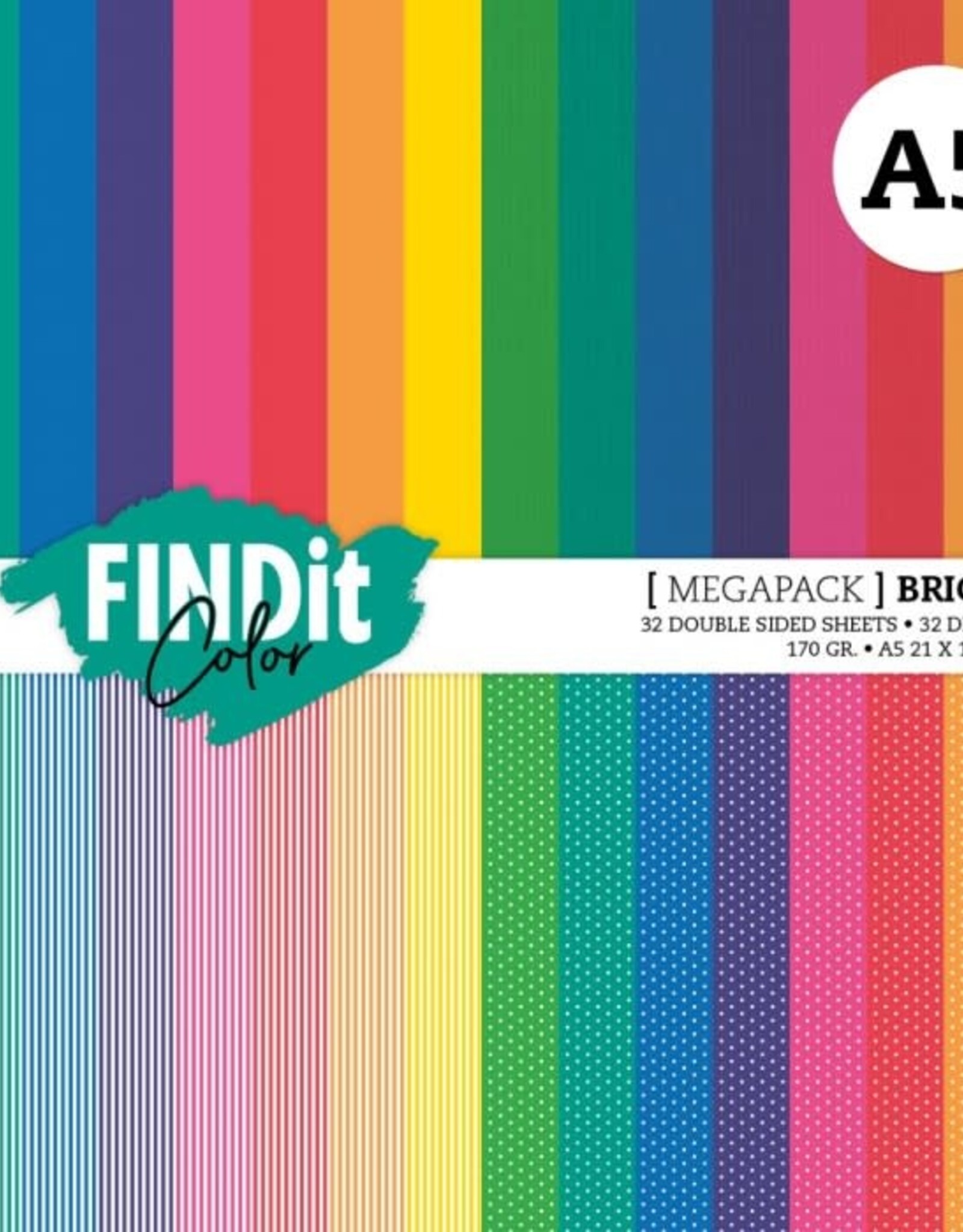 Findit Findit Color - Megapack - Bright - A5