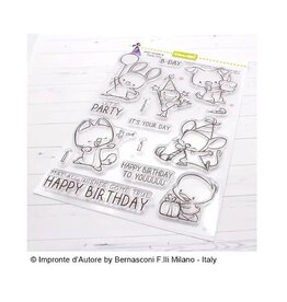 Impronte D'Autore Impronte D'Autore Party Time  Clearstamps  2437-CLEM-E