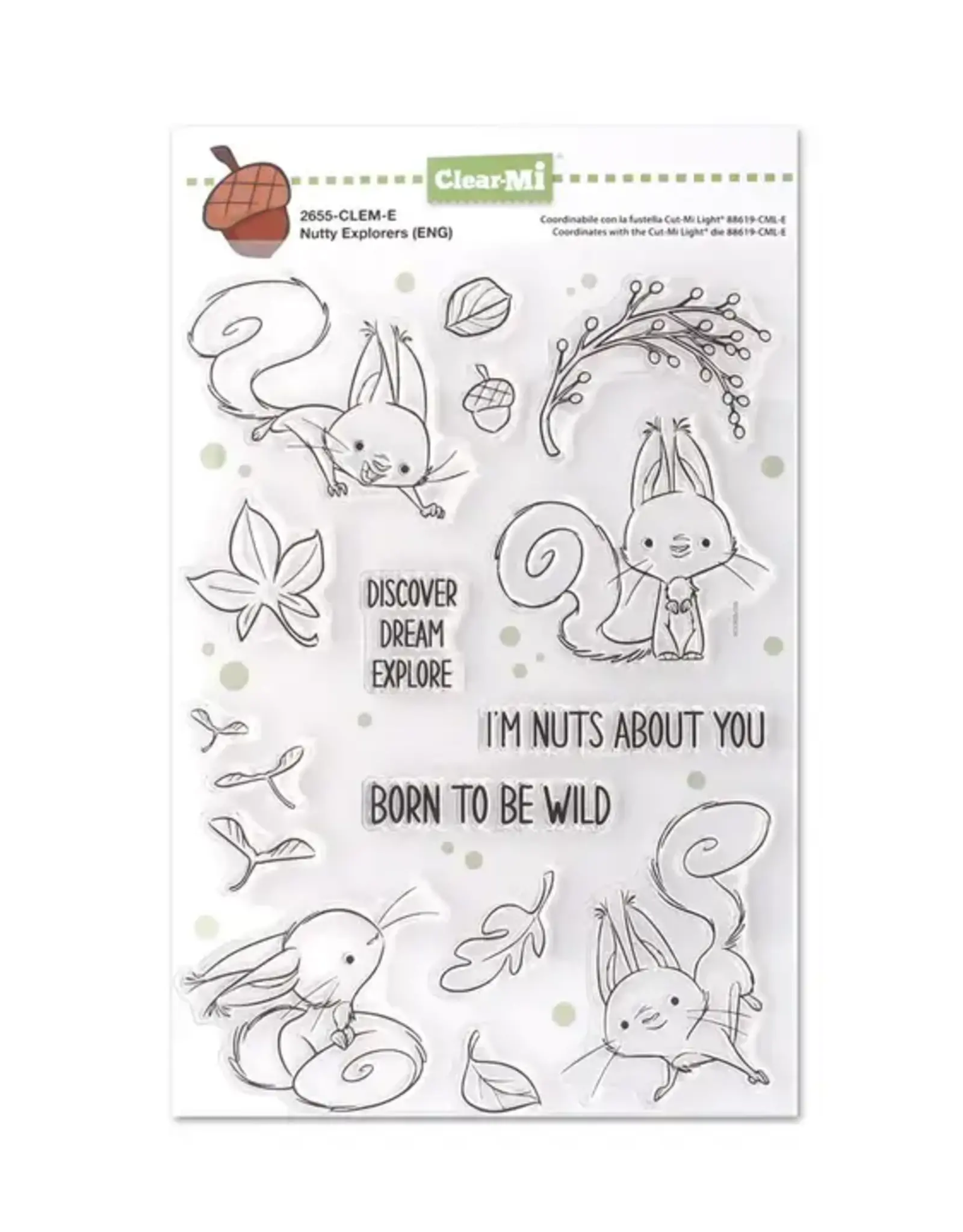 Impronte D'Autore Impronte D'Autore Nutty Explorers  2655-CLEM-E