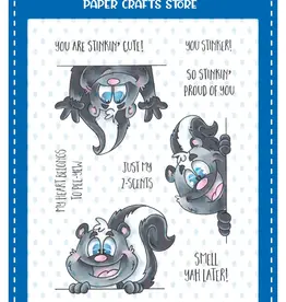 Whimsy Stamps Whimsy Stamps Stinkin Cute clear stamps  DP1004