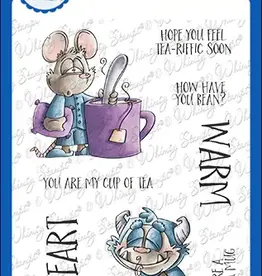Whimsy Stamps Whimsy Stamps Hug in a Mug  clear stamps  DP1098