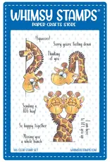 Whimsy Stamps Whimsy Stamps Giraffes Thinking of You clear stamps  DP1043
