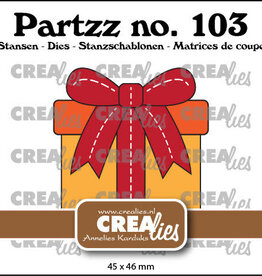 Crealies Crealies Partzz stansen no. 103, Cadeau groot