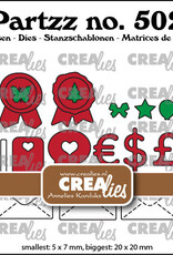 Crealies Crealies Partzz stansen no. 502, Mini Post