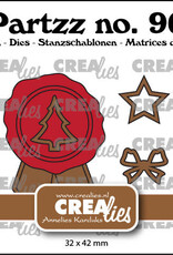 Crealies Crealies Partzz stansen no. 96, Waszegels B