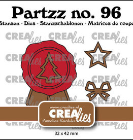 Crealies Crealies Partzz stansen no. 96, Waszegels B