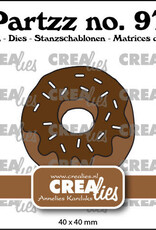 Crealies Crealies Partzz stansen no. 97, Donut groot