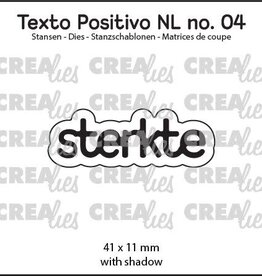 Crealies Crealies Texto Positivo stansen no. 04, sterkte