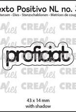 Crealies Crealies  Texto Positivo stansen no. 32, proficiat