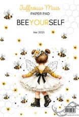 Juffrouw Muis Juffrouw  Muis - Paperpad A4 - Bee yourself