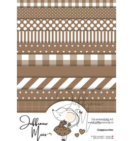 Juffrouw Muis Juffrouw Muis -Tiny Cardstock A5 - Cappucino