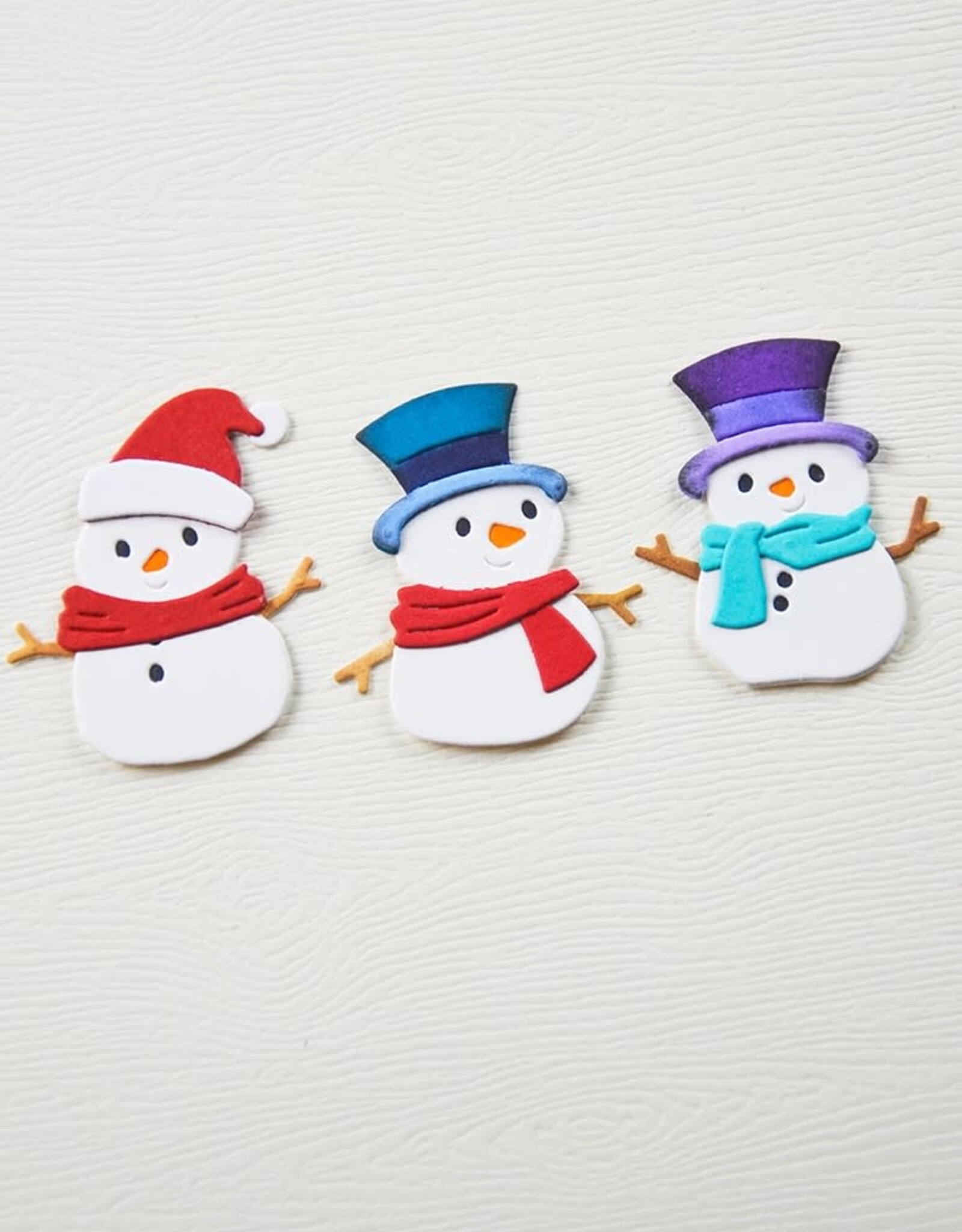 Memorybox Memorybox Stylish Snowmen Trio craft die 94918