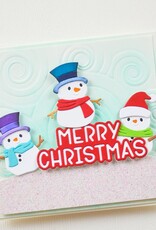 Memorybox Memorybox Stylish Snowmen Trio craft die 94918