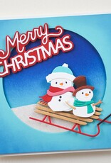 Memorybox Memorybox Stylish Snowmen Trio craft die 94918