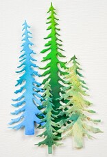 Memorybox Memorybox  Tall Evergreen Trees craft die  94939