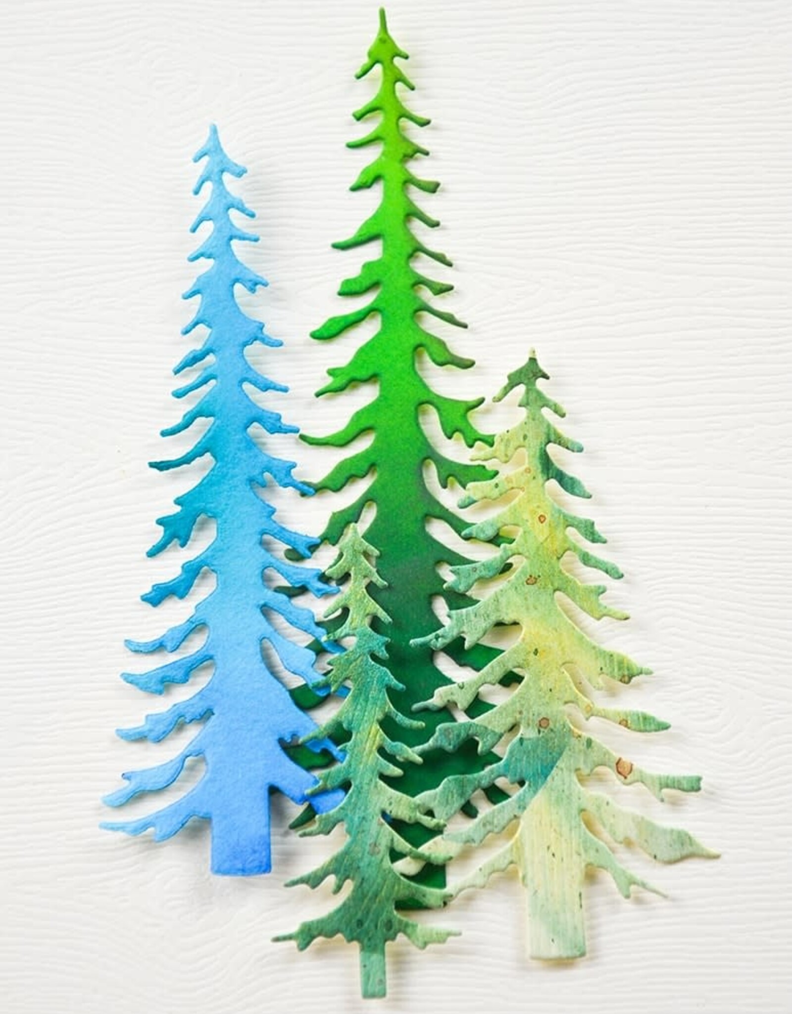 Memorybox Memorybox  Tall Evergreen Trees craft die  94939