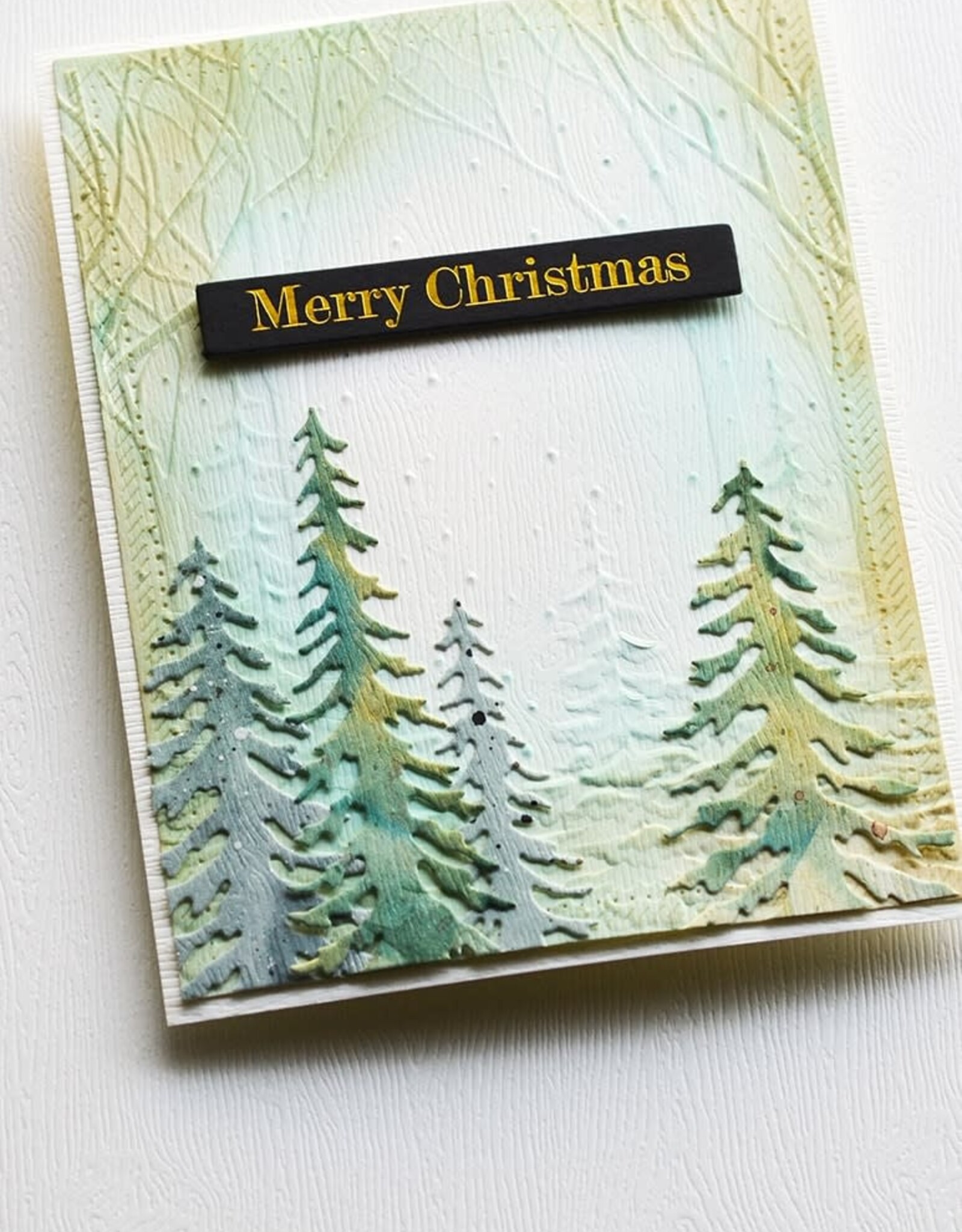 Memorybox Memorybox  Tall Evergreen Trees craft die  94939