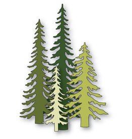 Memorybox Memorybox  Tall Evergreen Trees craft die  94939