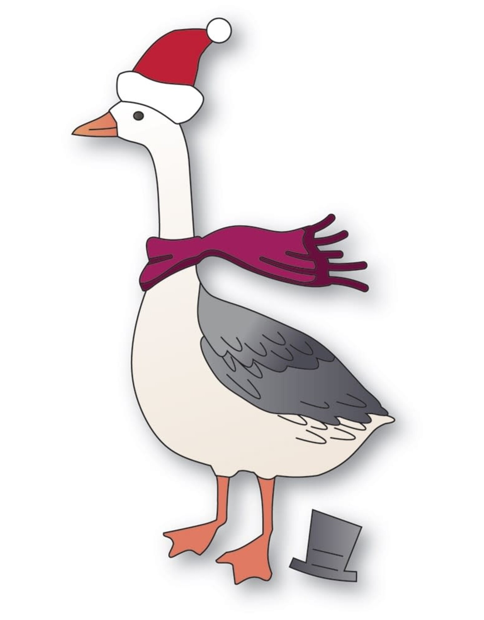 Memorybox Memorybox  Bundled Up Goose craft die 94829