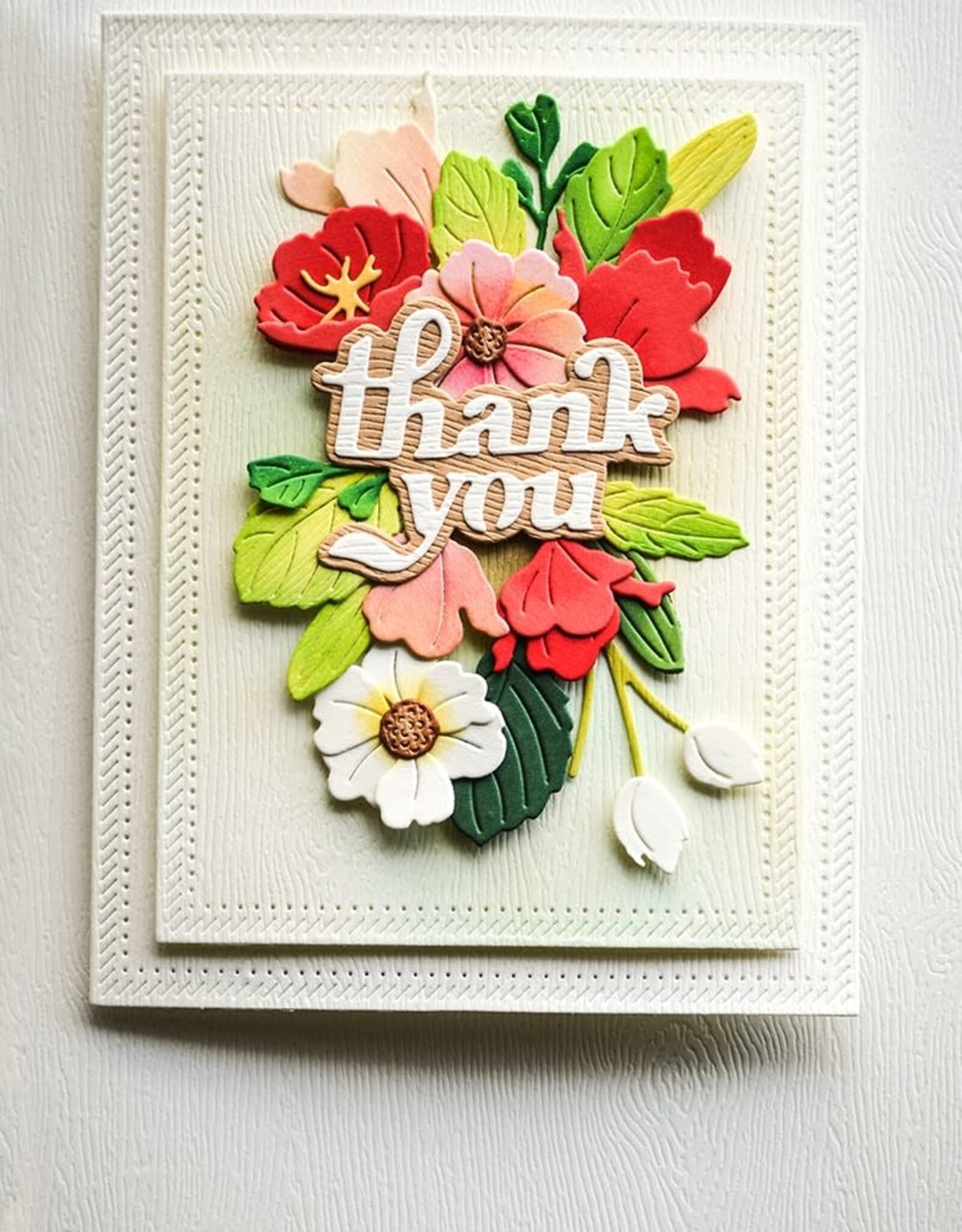 Memorybox Memorybox  Garden Pail Bouquet craft die 94889