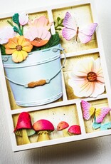 Memorybox Memorybox  Garden Pail Bouquet craft die 94889