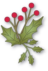 Memorybox Memorybox   Forest Holly Sprig craft die  94912