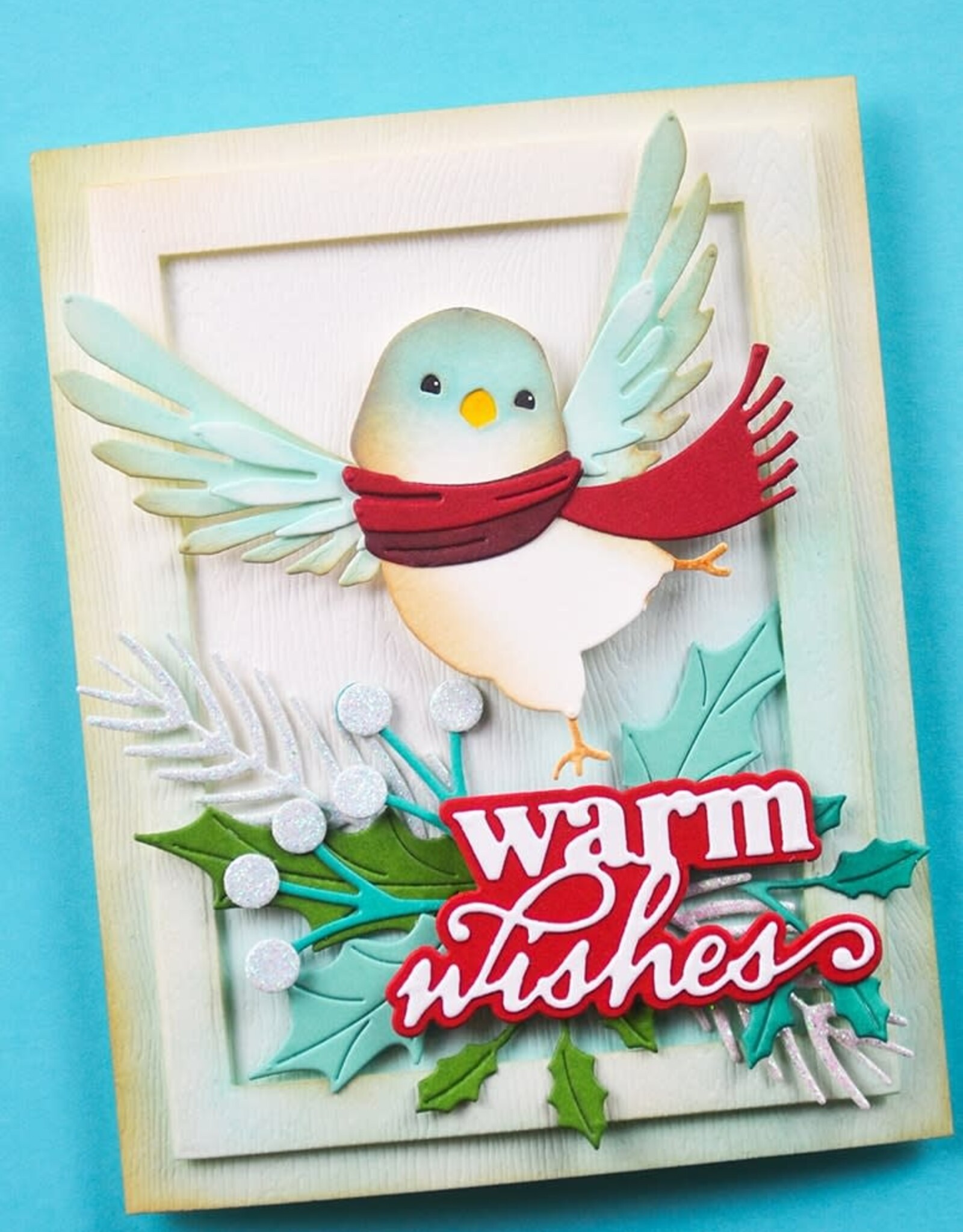 Memorybox Memorybox   Forest Holly Sprig craft die  94912