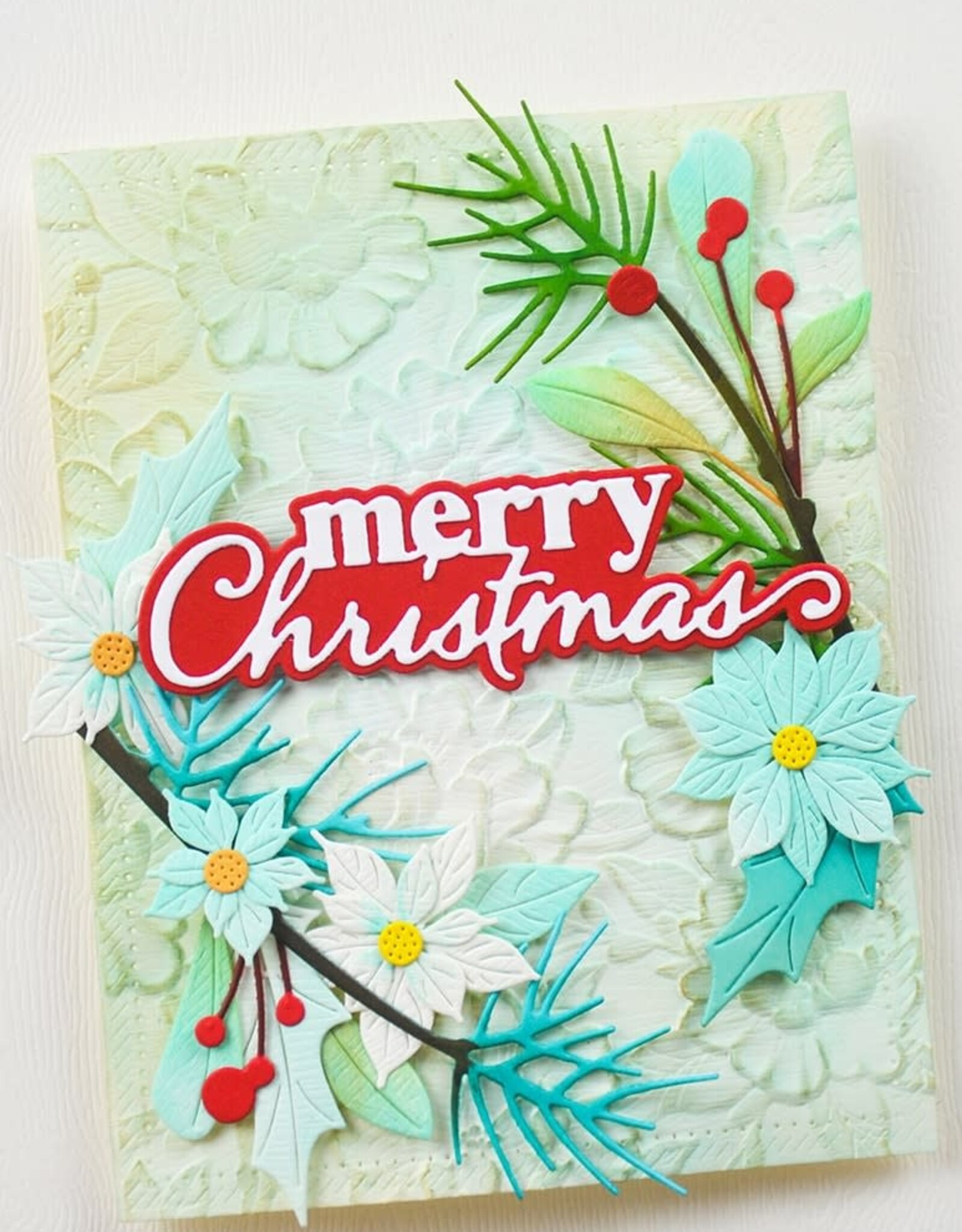 Memorybox Memorybox   Forest Holly Sprig craft die  94912