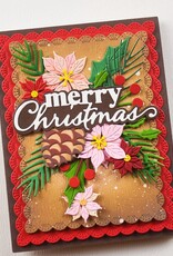 Memorybox Memorybox   Forest Holly Sprig craft die  94912