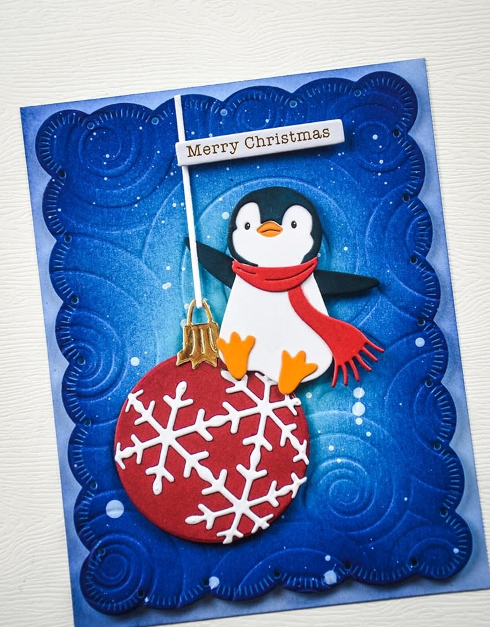 Memorybox Memorybox   Marching Penguin craft die 94915