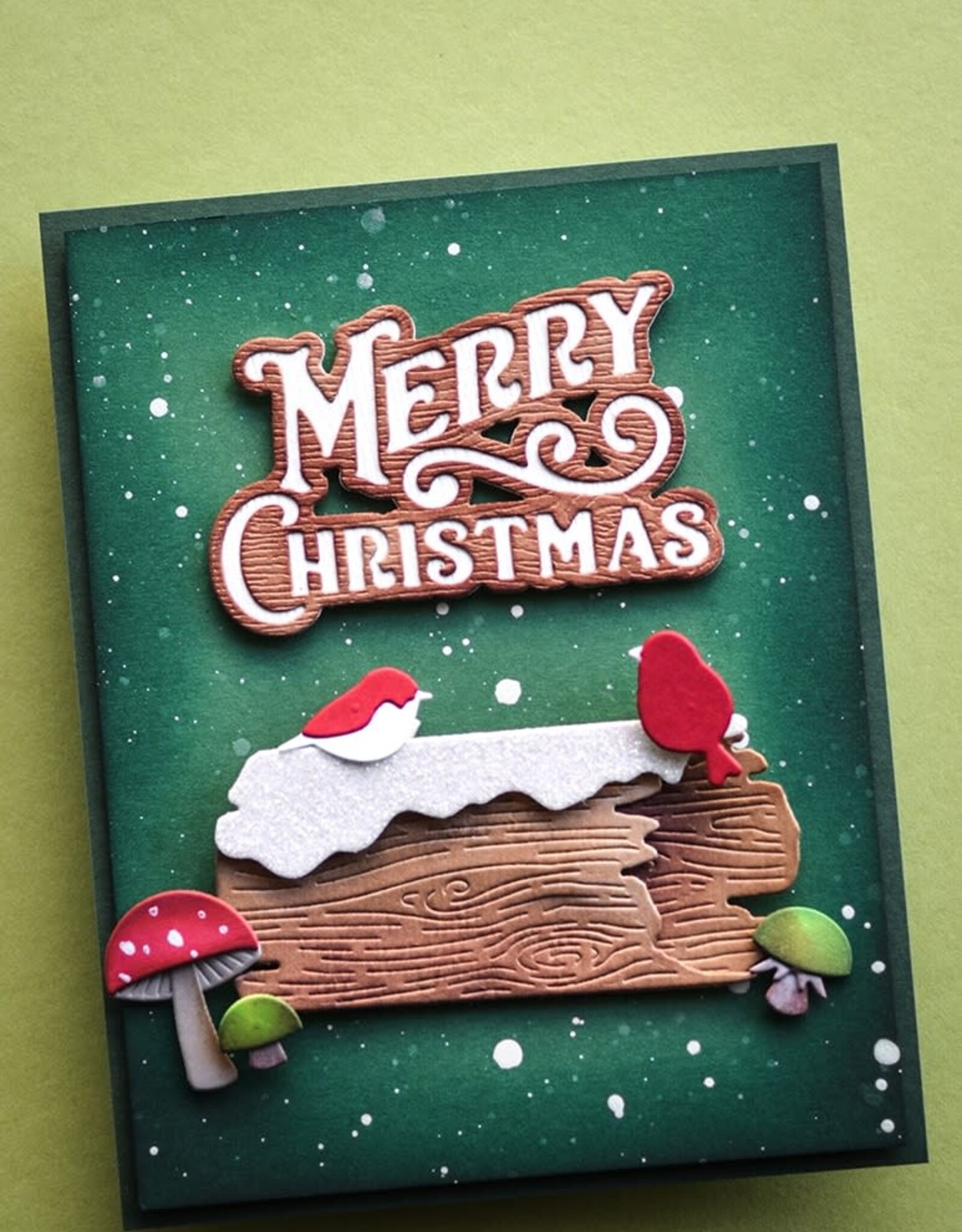 Memorybox Memorybox   Snowy Log craft die 94821