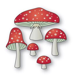 Memorybox Memorybox  Mysterious Mushrooms craft die 94818