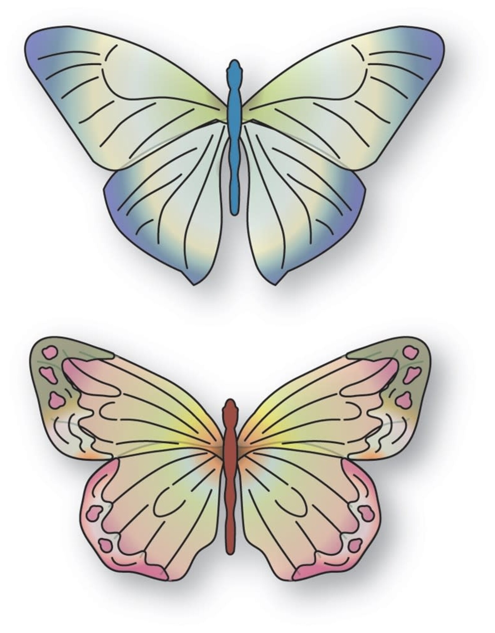 Memorybox Memorybox Prairie Butterflies craft die 94831