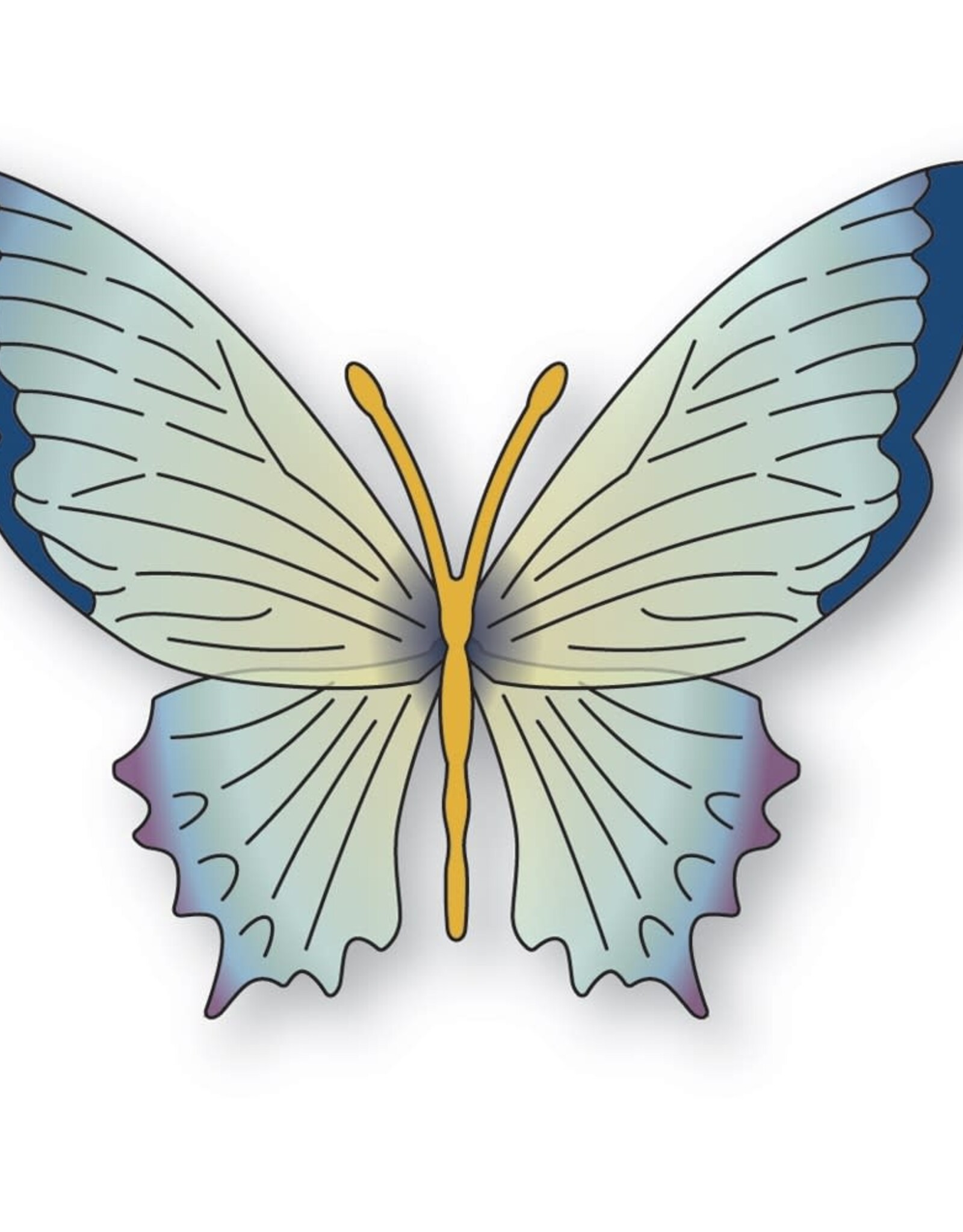 Memorybox Memorybox Blue River Butterfly craft die 94832