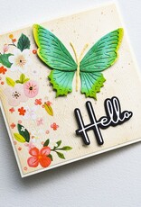 Memorybox Memorybox Blue River Butterfly craft die 94832