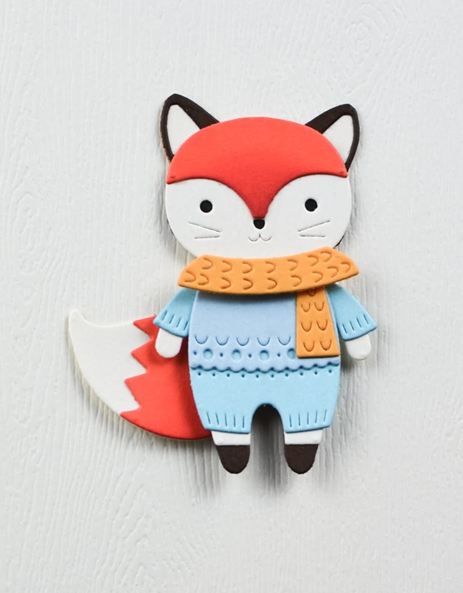 Memorybox Poppystamps Nordic Bundled Fox craft die 2724