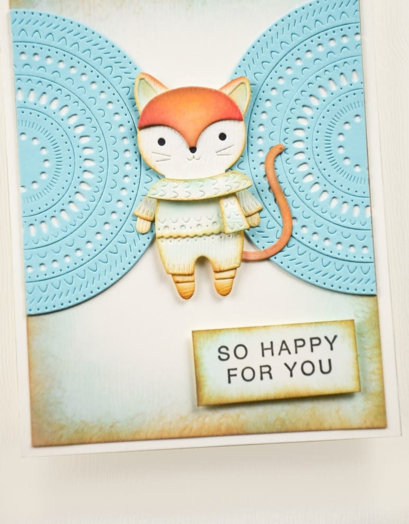 Memorybox Poppystamps Nordic Bundled Fox craft die 2724