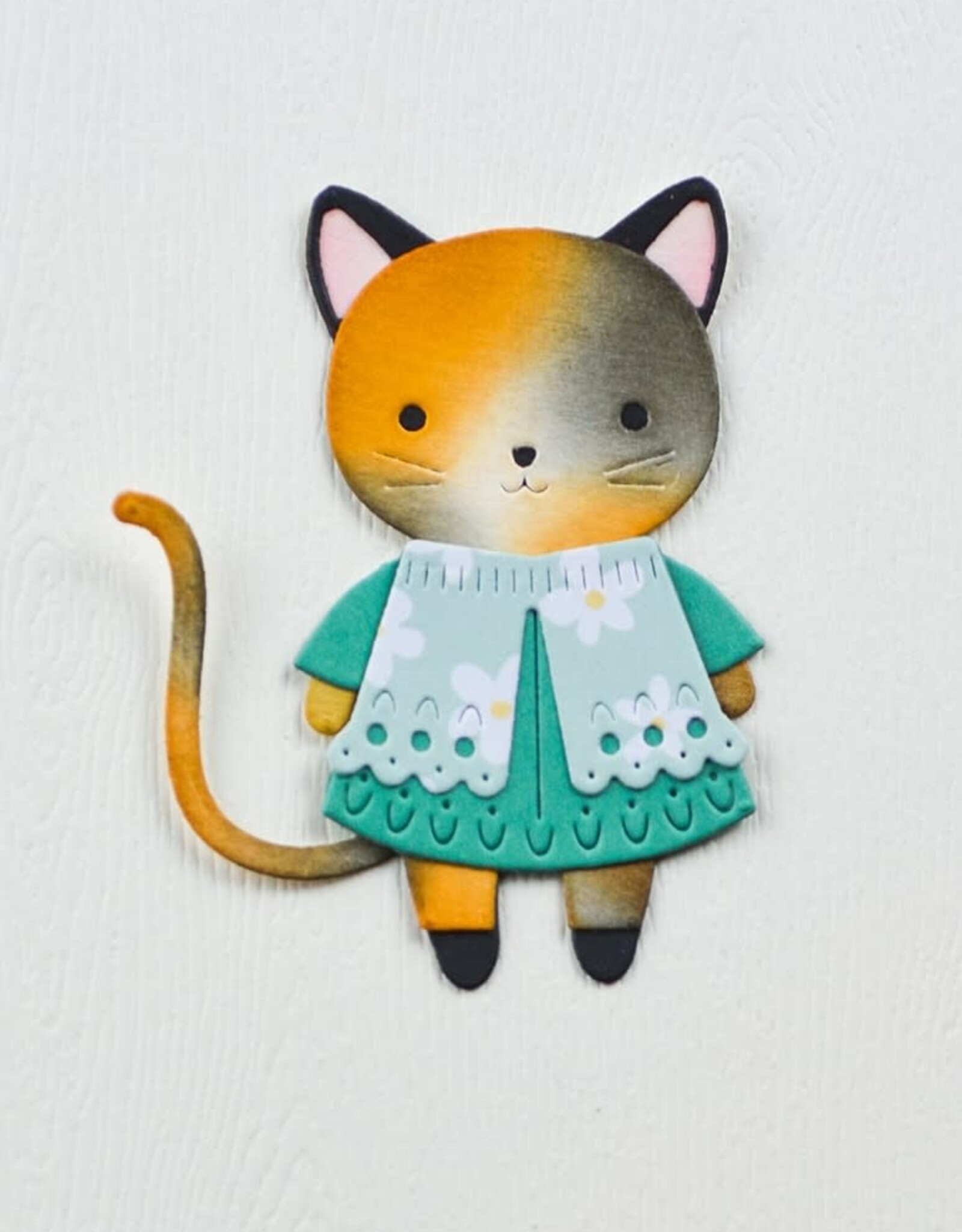 Memorybox Poppystamps Nordic Happy Fox craft die 2733