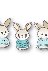 Memorybox Poppystamps Nordic Bunny Trio craft die 2717