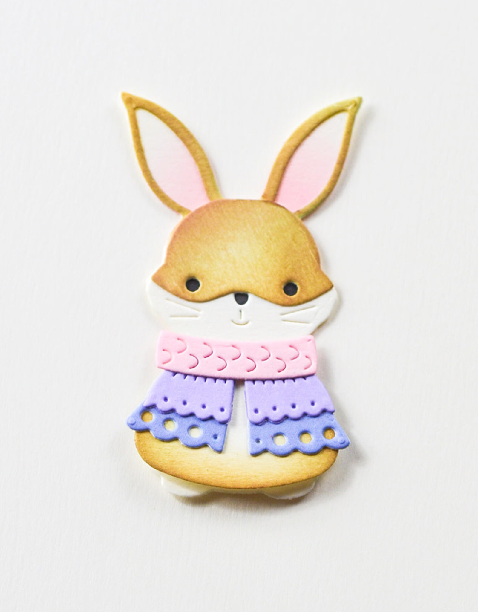 Memorybox Poppystamps Nordic Happy Bunny craft die 2731