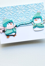 Memorybox Poppystamps Nordic Playful Penguin craft die 2634