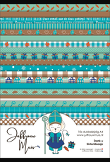 Juffrouw Muis Juffrouw Muis - Cardstock Paper pad A4 - Dank u Sinterklaasje
