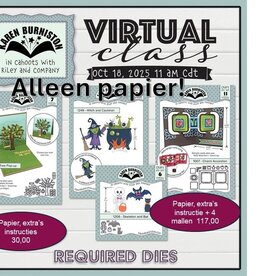 Karen Burniston Karen Burniston Virtual Class  oktober 2025
