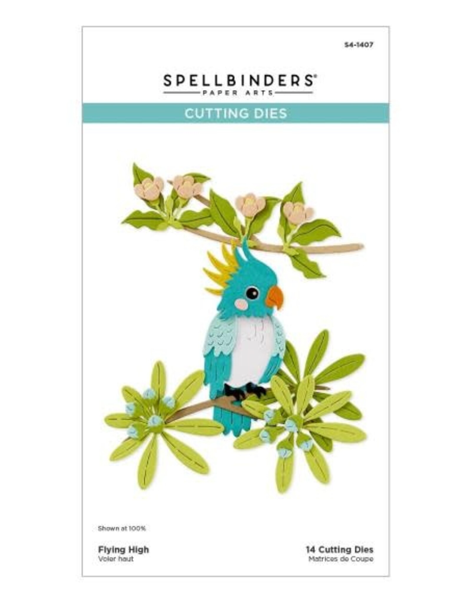 Spellbinders Spellbinders Cheerful Chirps Etched Dies Flying High