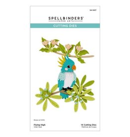 Spellbinders Spellbinders Cheerful Chirps Etched Dies Flying High
