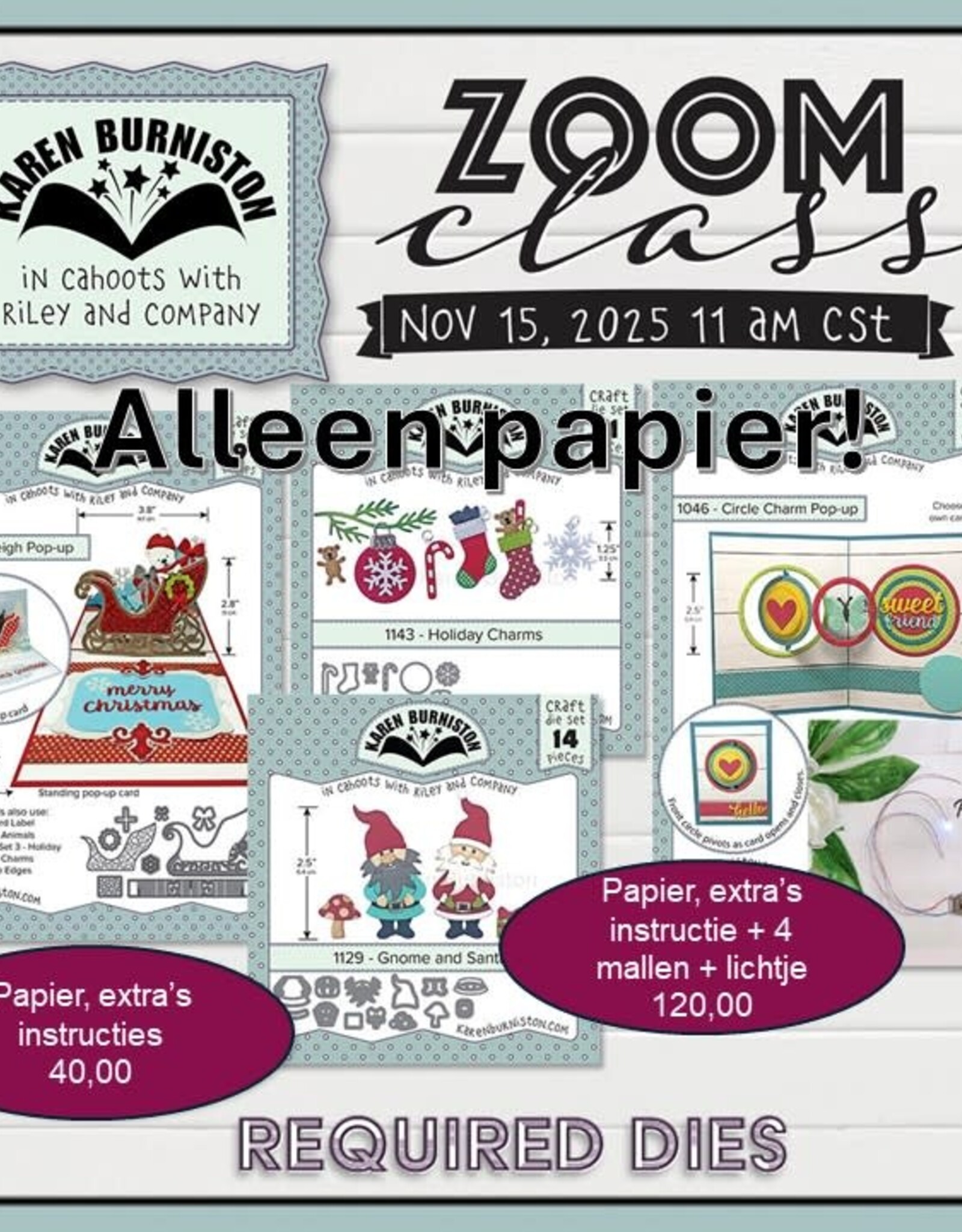 Karen Burniston Karen Burniston zoomclass 15 november 2025 ALLEEN PAPIER