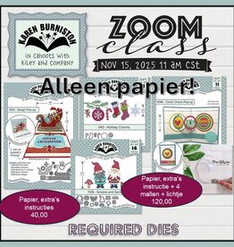 Karen Burniston Karen Burniston zoomclass 15 november 2025 ALLEEN PAPIER